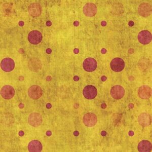 Golden Sunset Weathered Polka Dot