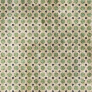 Green and Gray Weathered Polka Dot
