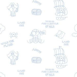 Pirates Ahoy (White)
