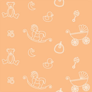 Nursery Icons (Peach)