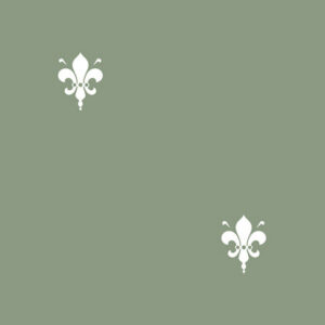 Fleur de Lys - Putty (Reverse)