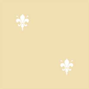 Fleur de Lys - Sand (Reverse)