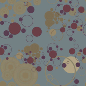 Burgundy Circles