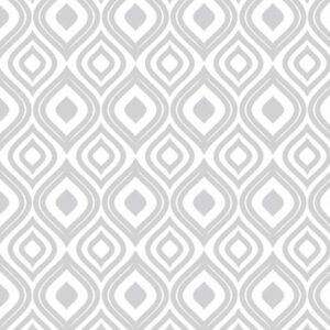 Ikat in Dove Gray