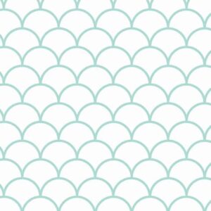 Turquoise Scallops