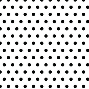 Classic Black & White Polka Dot