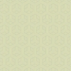 Hexagon Highway - Lime Green