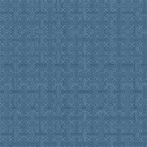 Interlocking Links - Peacock Blue