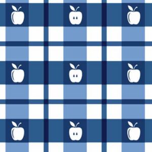 Royal Blue Apple Checks