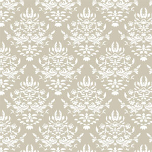 Greige Damask