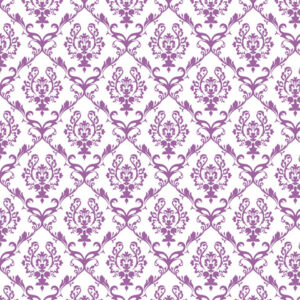 Chandelier Damask (Plum)