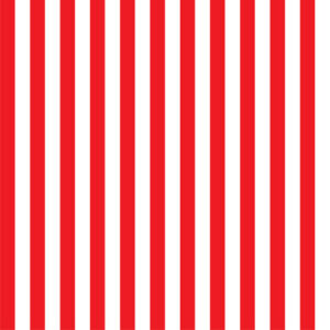 Vibrant Red Stripe