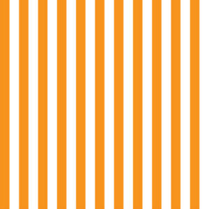 Vibrant Orange Stripe