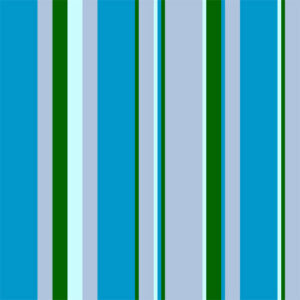 Blue & Green Stripe