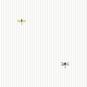 Dragonflies on Light Gray Stripe